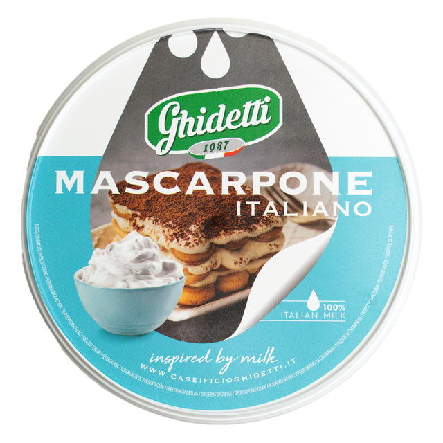 Ghidetti Mascarpone Cheese (100% Italian Milk)